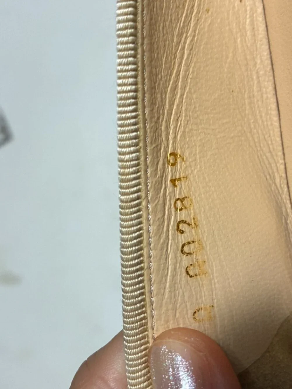 Chanel Classic Beige Black Ballet Flats 35.5